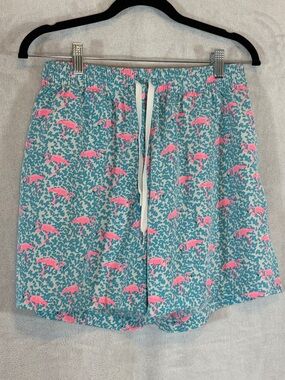 Chubbies - Blue/Pink - Flamingo Swim Trunks - L